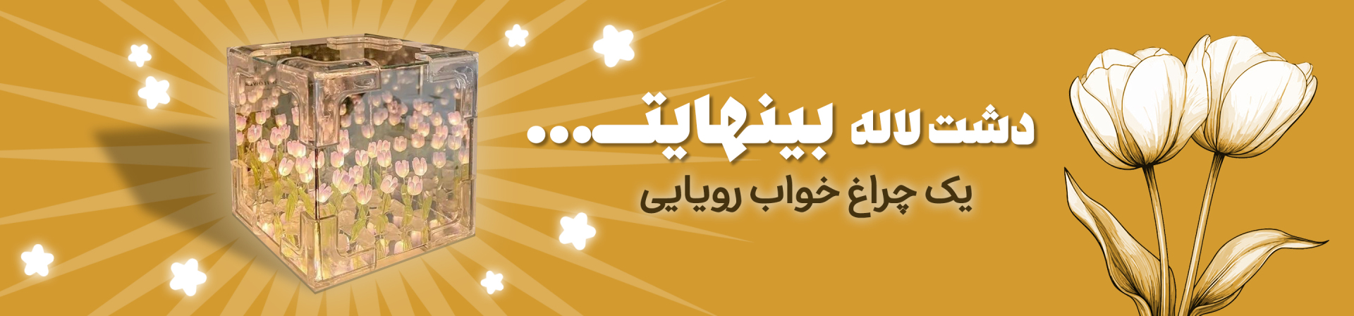 چراغ خواب دشت لاله بینهایت