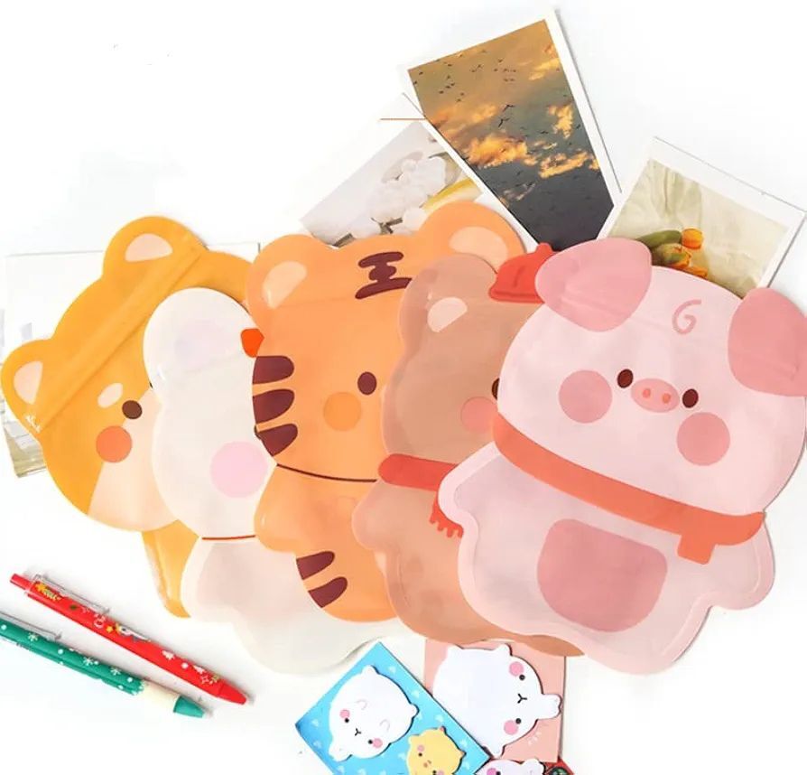  زیپ کیپ فانتزی طرح حیوانات شفاف 