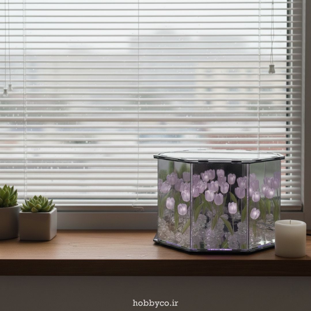  چراغ خواب دشت لاله 8 ضلعی 