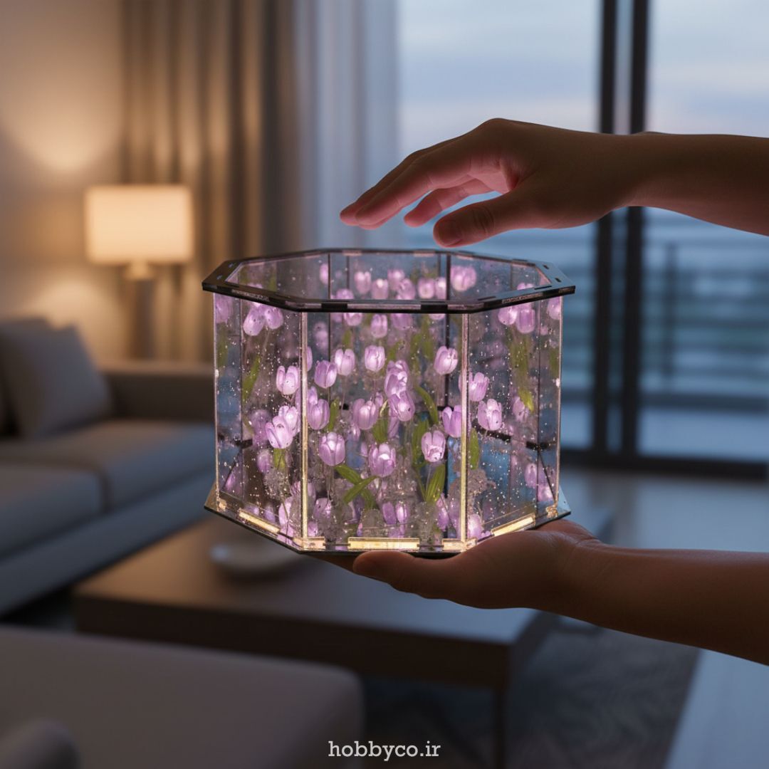  چراغ خواب دشت لاله 8 ضلعی 